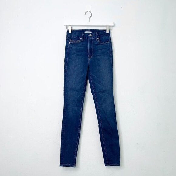 Good American Good Waist High Rise Skinny Jean size 0 / 25 - Picture 3 of 10